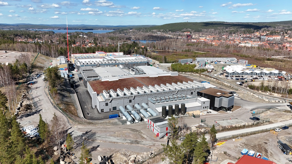 EcoDataCenter i Sverige, hvor Vertivs køleløsning implementeres