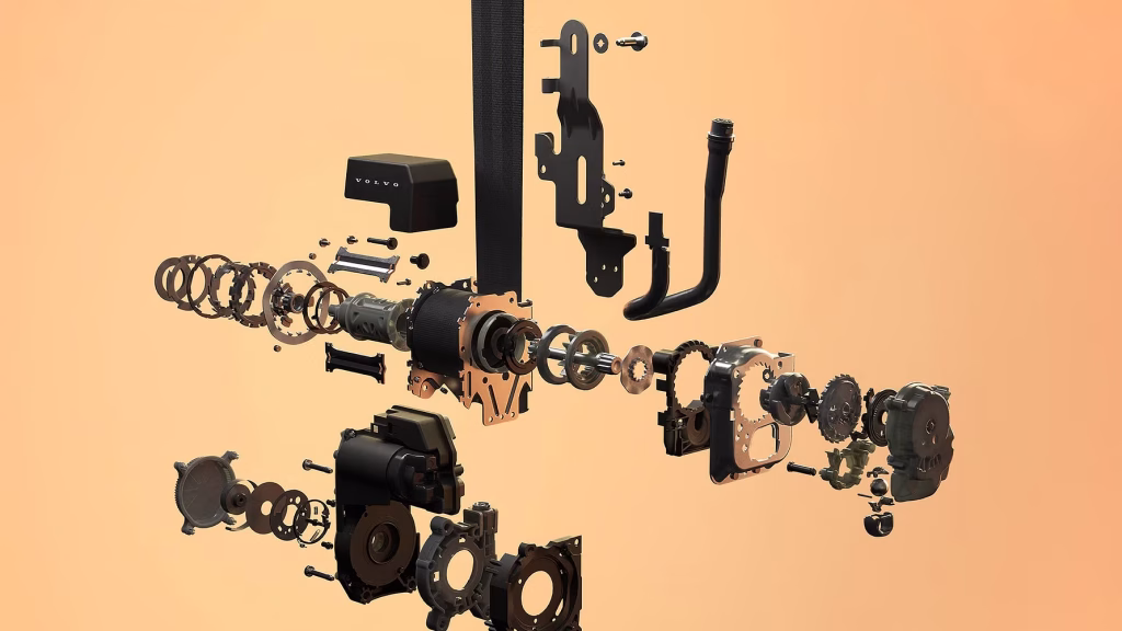 TIME Magazine kårer Volvos multiadaptive sikkerhedssele som en af årets bedste opfindelser