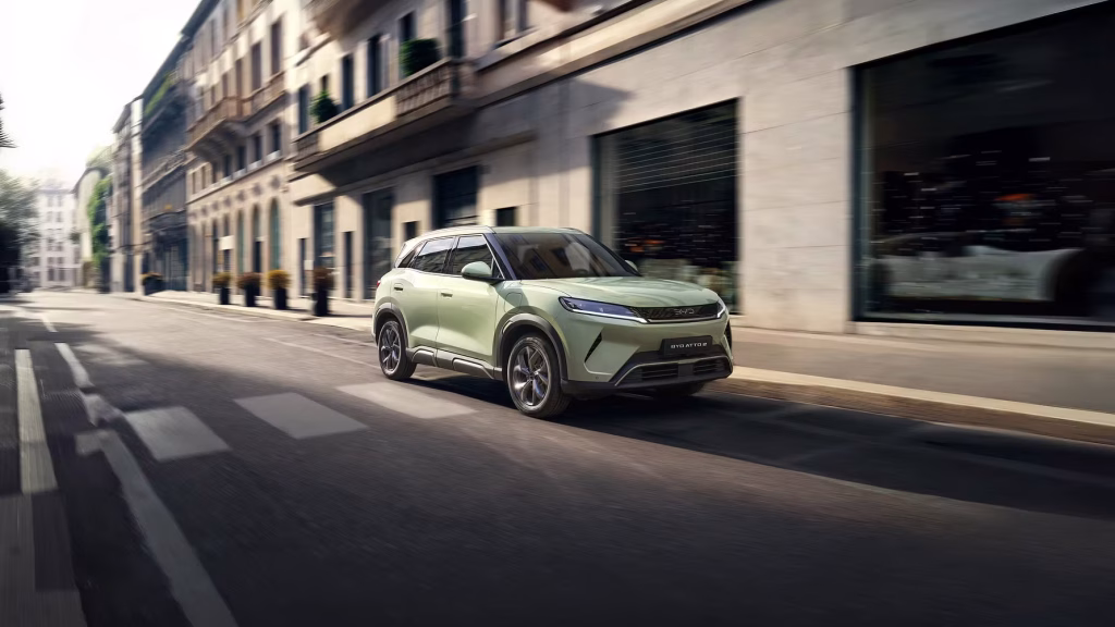 BYD justerer ATTO 2-programmet