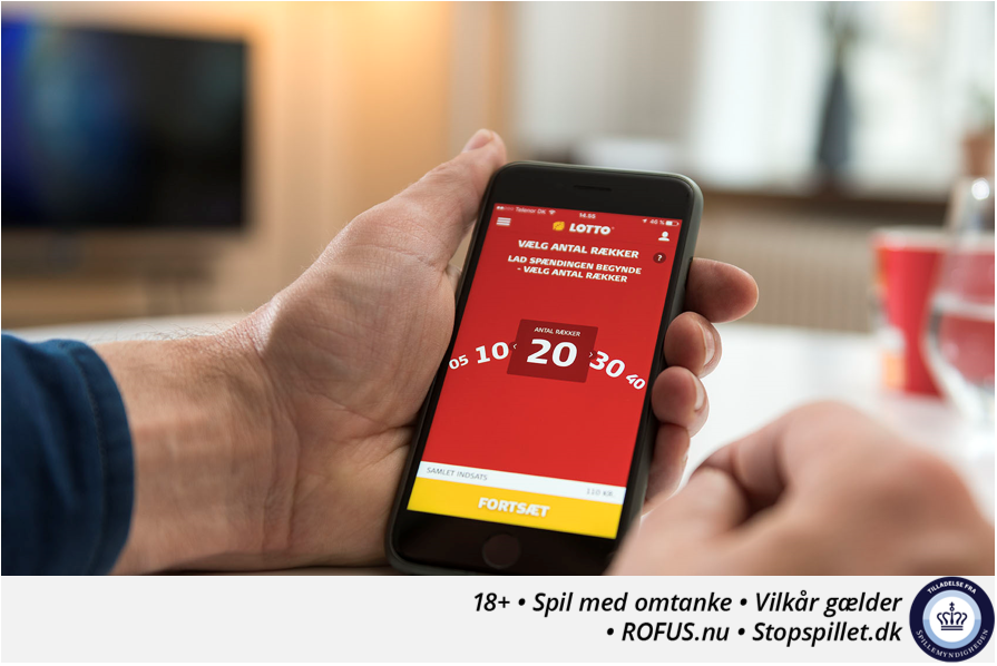 Danske Spils app...lige til at finde ud af.